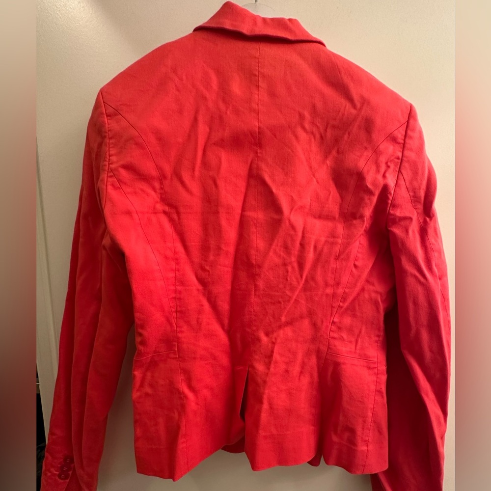 Women’s Coral Pink Blazer - Picture 6 of 11